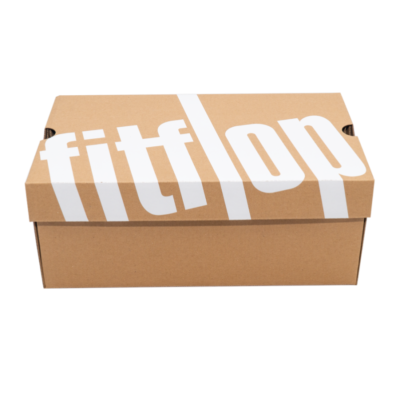 Hộp Giày FitFlop — Corrugated Shoe Box In Logo Đậm Nét (鞋盒) | An Phat Packaging
