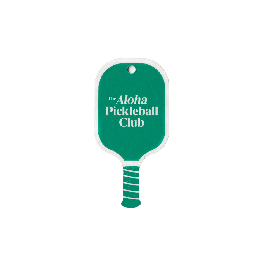 Thẻ đeo giấy đục lổ Aloha Pickleball