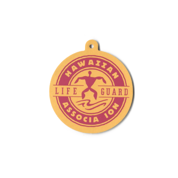 Thẻ đeo Life Guard đục lổ treo